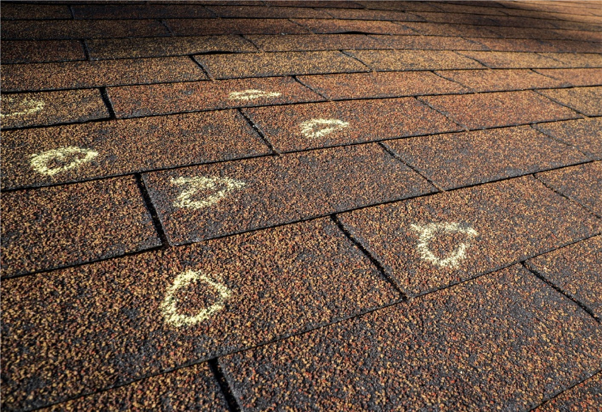 Hail Damage — Emergency Roof Repair Services in East Georgia