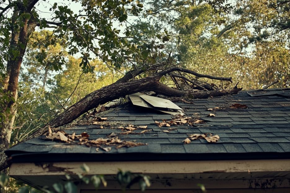 Fallen Trees & Major Leaks — Emergency Roof Repair Services in East Georgia